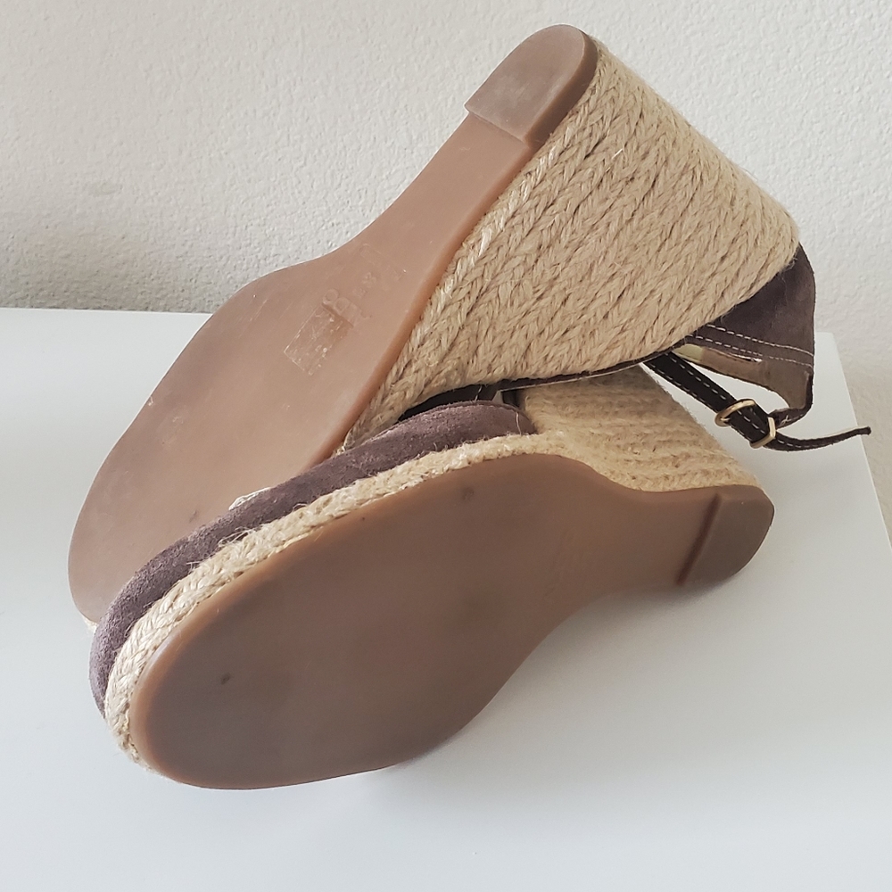 ALDO brown espadrille wedges Size 39 - Picture 6 of 6